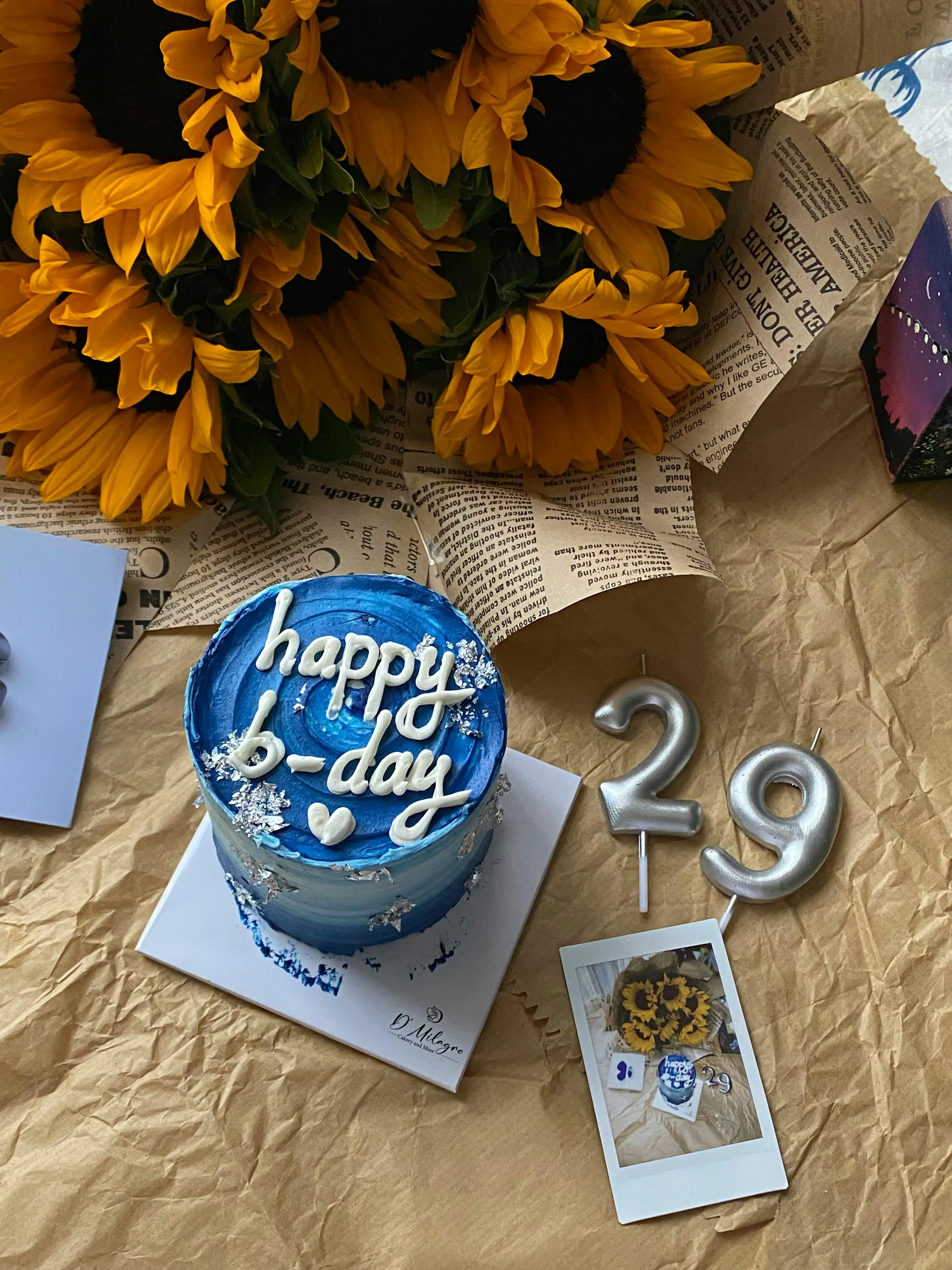 Vibrant birthday flower arrangement Riverside